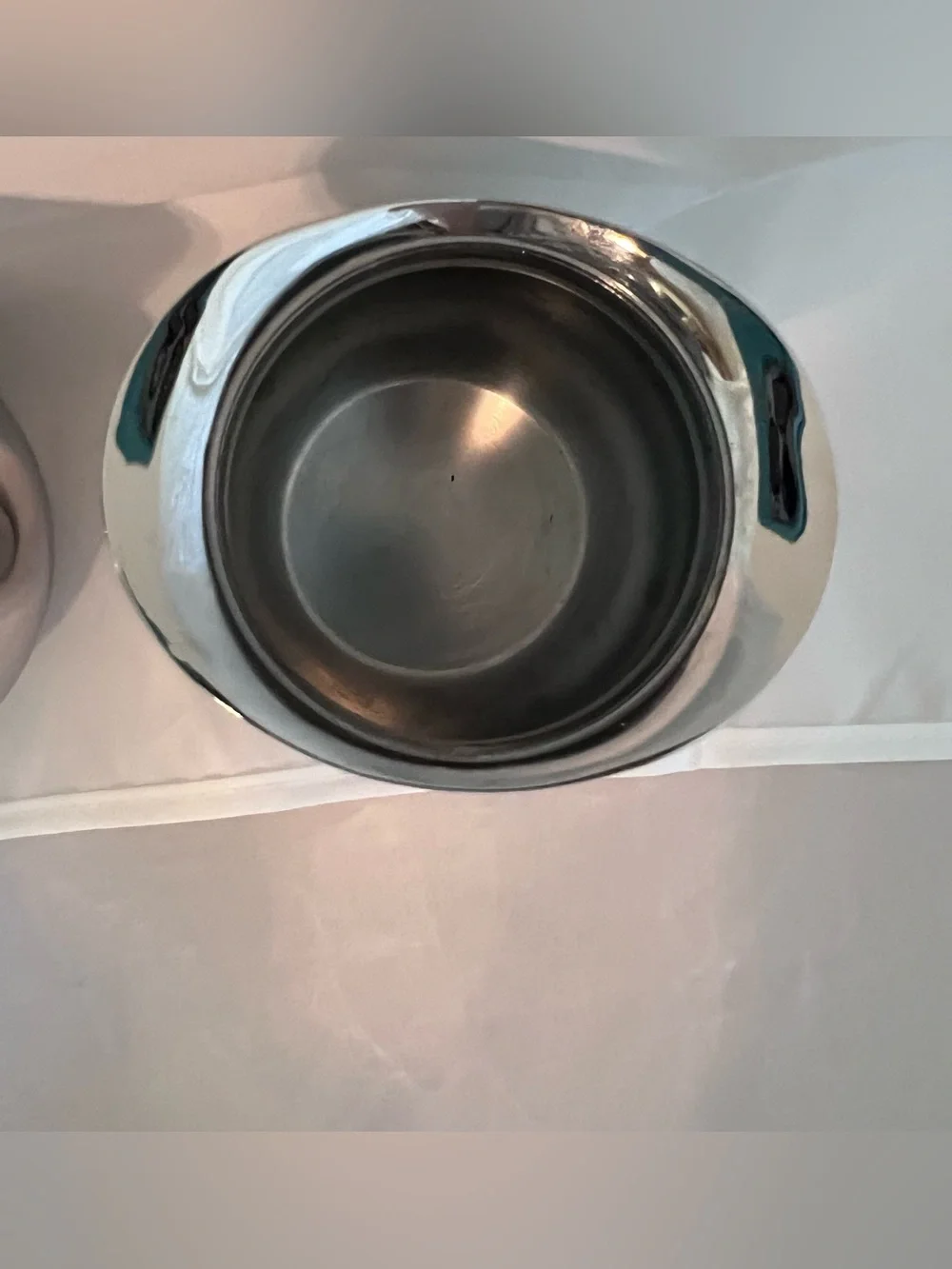 Mid-Century Modern Chrome Creamer and Sugar